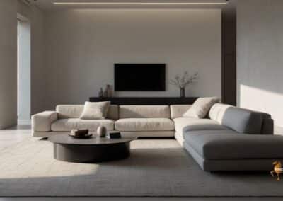 Modern Minimalist Living Room House Design