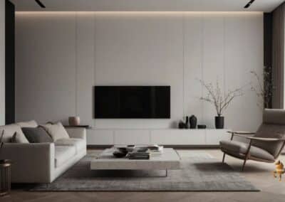 Modern Minimalist Living Room House Design Kuala Lumpur Malaysia